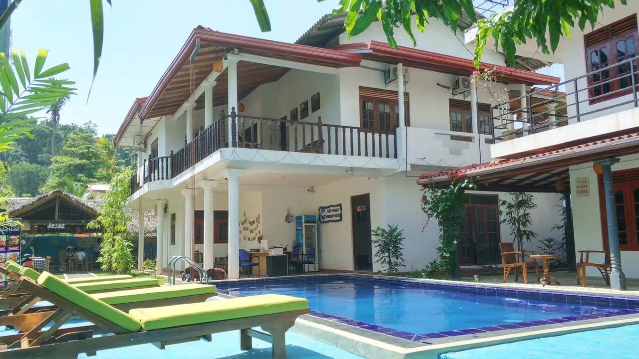 Blue Whale Holiday Hotel Mirissa Bagian luar foto
